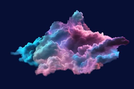 colourful cloud