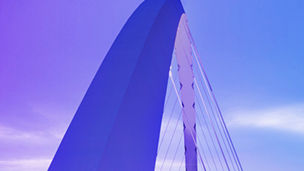  Bridge with lights